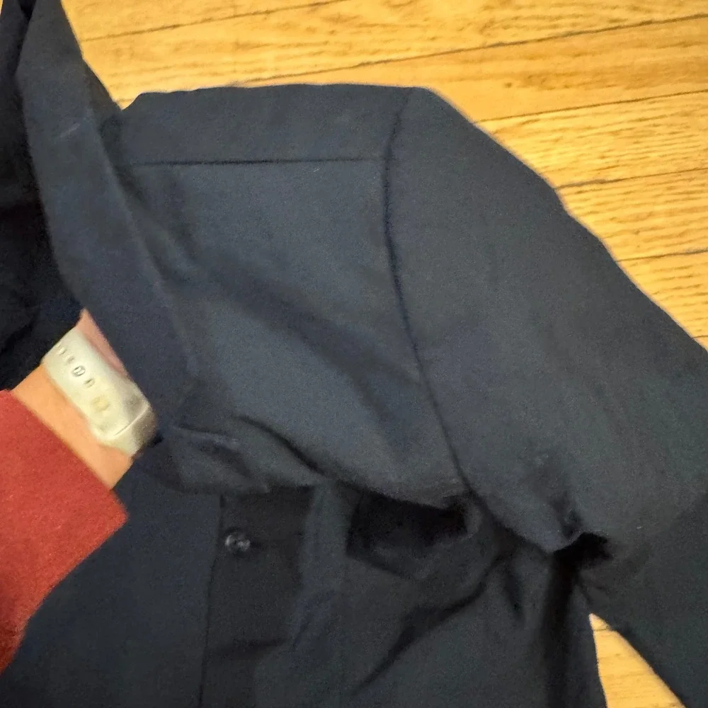 Cat & Jack Boys Navy Blue Blazer Suit‎ Jacket Size 14 Formal Wedding School